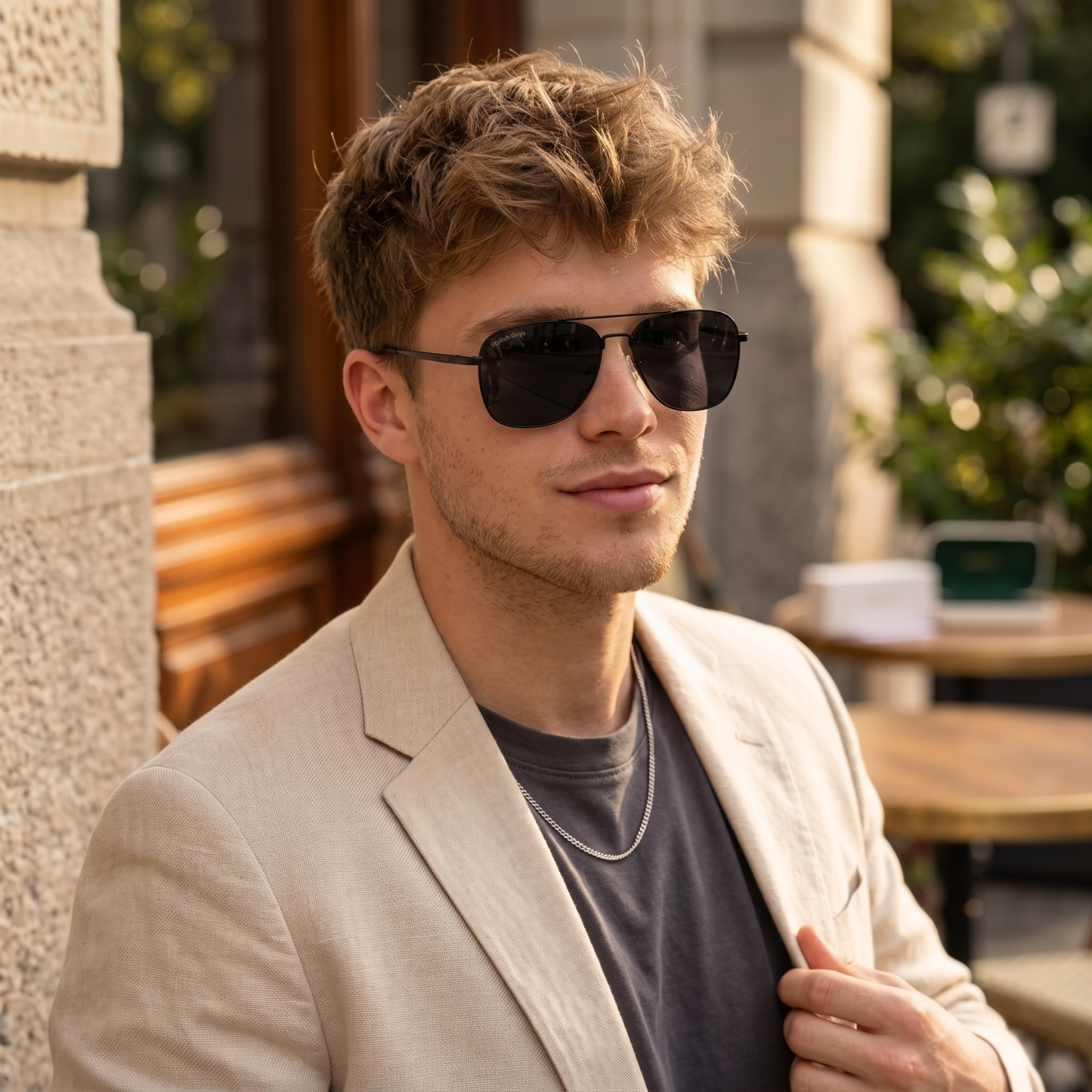 Sunglasses For Men With Black Glass & Black Frame 6060 Square Sunglass By Sunglasses Deal