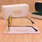 Sunglasses For Men With Yellow Candy Glass & Black Frame 3026 Aviator Sunglass By Sunglasses Deal