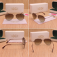 Sunglasses For Men With Brown Shade Glass & Brown Frame 3026 Aviator Sunglass By Sunglasses Deal