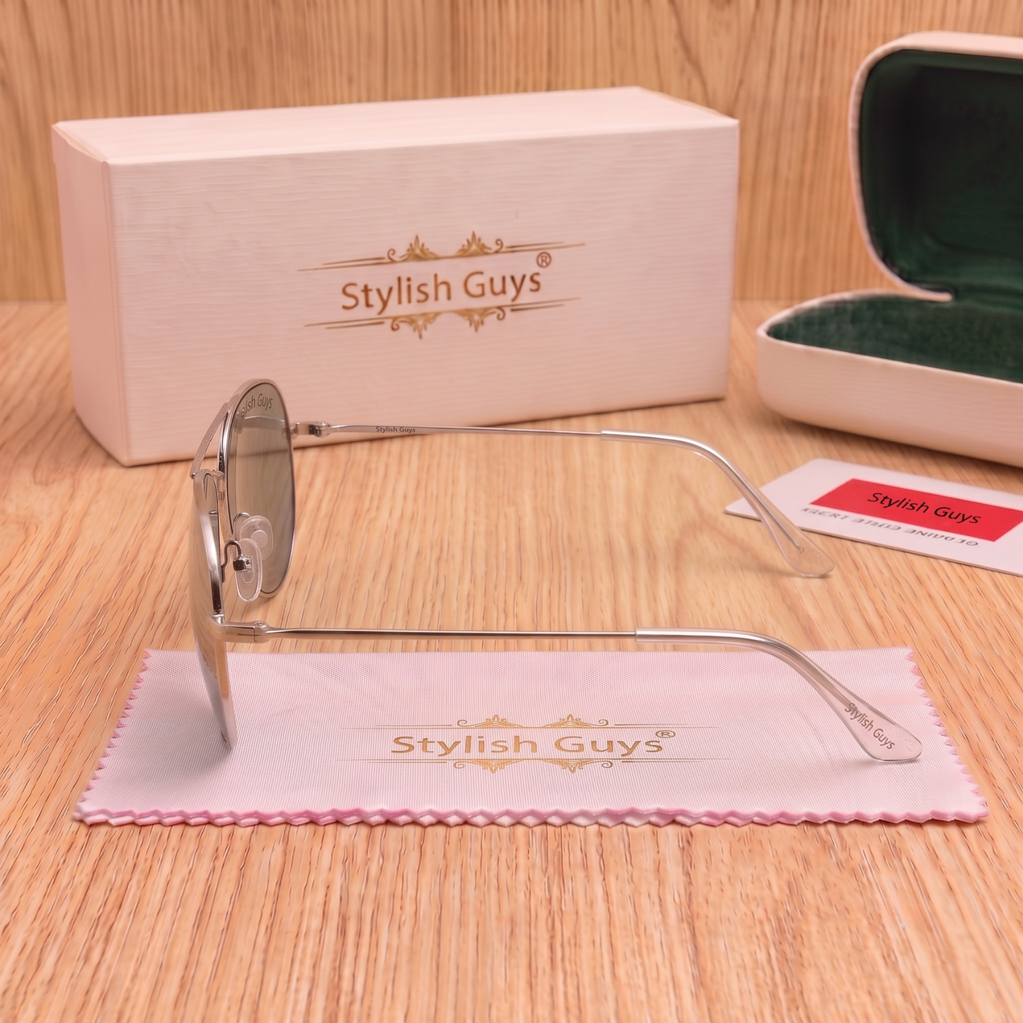 Sunglasses For Men With Silver Mercury Glass & Silver Frame 3026 Aviator Sunglass By Sunglasses Deal