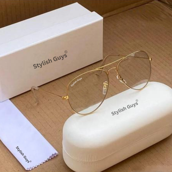 New Fancy Aviator Trending Latest Flexible Nosed With Metal Frame Hot Favorite Sunglass For Men, Women & Unisex. ( SG - 3026 )