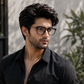 Sunglasses For Men With Clear Glass & Black Frame 4221 Square Sunglass By Sunglasses Deal