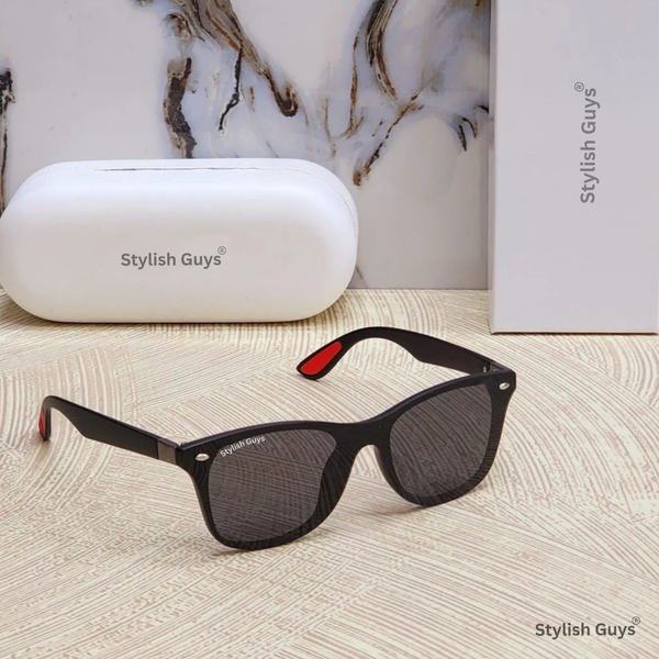 New Fancy Square Trending Latest Fixed Nosed With Metal Frame Hot Favorite Sunglass For Men, Women & Unisex. ( SG - 750 )