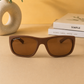 Sunglasses For Men With Brown Glass & Brown Frame 2053 Sport Sunglass By Sunglasses Deal