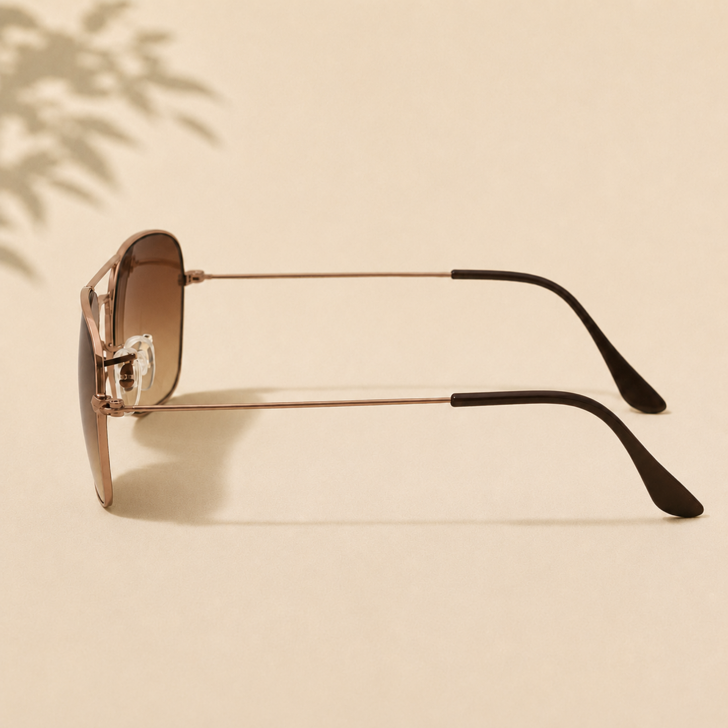 Sunglasses For Men With Brown Shade Glass & Brown Frame 3136 Square Sunglass By Sunglasses Deal
