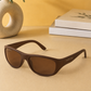 Sunglasses For Men With Brown Glass & Brown Frame 2053 Sport Sunglass By Sunglasses Deal