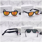 Sunglasses For Men With Orange Mercury Glass & Black Frame 2140 Wayfarer Sunglass By Sunglasses Deal