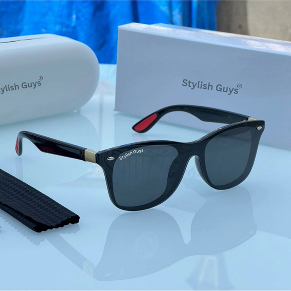 New Fancy Square Trending Latest Fixed Nosed With Metal Frame Hot Favorite Sunglass For Men, Women & Unisex. ( SG - 750 )