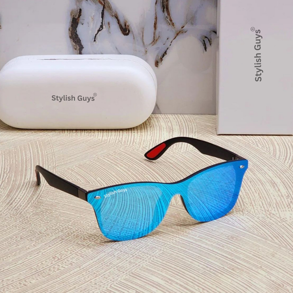 New Fancy Square Trending Latest Fixed Nosed With Metal Frame Hot Favorite Sunglass For Men, Women & Unisex. ( SG - 750 )