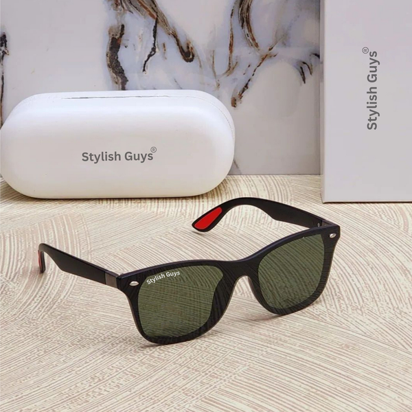 New Fancy Square Trending Latest Fixed Nosed With Metal Frame Hot Favorite Sunglass For Men, Women & Unisex. ( SG - 750 )