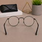 Sunglasses For Men With Clear Glass & Black Frame 3447 Panto Round Sunglass By Sunglasses Deal
