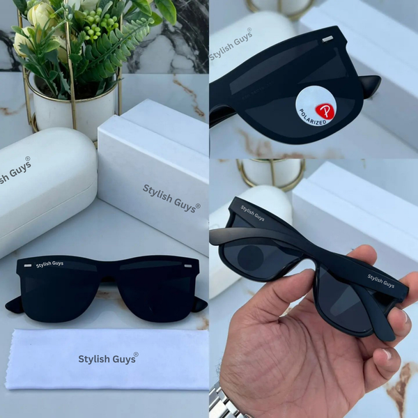 New Fancy Square Trending Latest Fixed Nosed With Metal Frame Hot Favorite Sunglass For Men, Women & Unisex. ( SG - 650 )