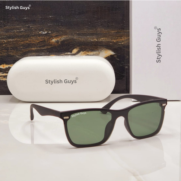 New Fancy Square Trending Latest Fixed Nosed With Metal Frame Hot Favorite Sunglass For Men, Women & Unisex. ( SG - 4487 )