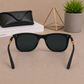 Sunglasses For Men With Aqua Blue Mercury Glass & Golden Frame 2148 Square Sunglass By Sunglasses Deal
