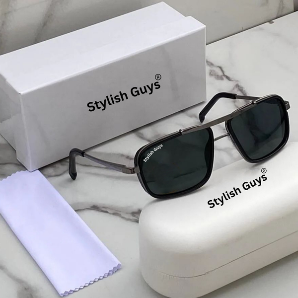 New Fancy Latest Fixed Nosed Trending B2 Side Cap With Spring Ingis Flexible Frame Hot Favourite Sunglass For Men, Women & Unisex. ( SG - 4413 )