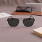Sunglasses For Men With Black Glass & Black Frame 1208 Square Sunglass By Sunglasses Deal