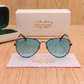 Sunglasses For Men With Blue Candy Glass & Black Frame 3026 Aviator Sunglass By Sunglasses Deal
