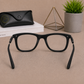 Sunglasses For Men With Clear Glass & Black Frame 2148 Square Sunglass By Sunglasses Deal