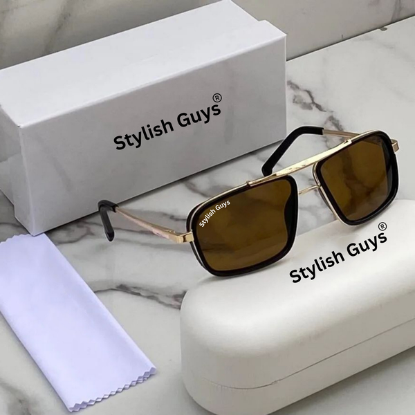 New Fancy Latest Fixed Nosed Trending B2 Side Cap With Spring Ingis Flexible Frame Hot Favourite Sunglass For Men, Women & Unisex. ( SG - 4413 )