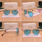 Sunglasses For Men With Blue Candy Glass & Black Frame 3026 Aviator Sunglass By Sunglasses Deal
