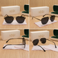 Sunglasses For Men With Black Glass & Black Frame 6060 Square Sunglass By Sunglasses Deal