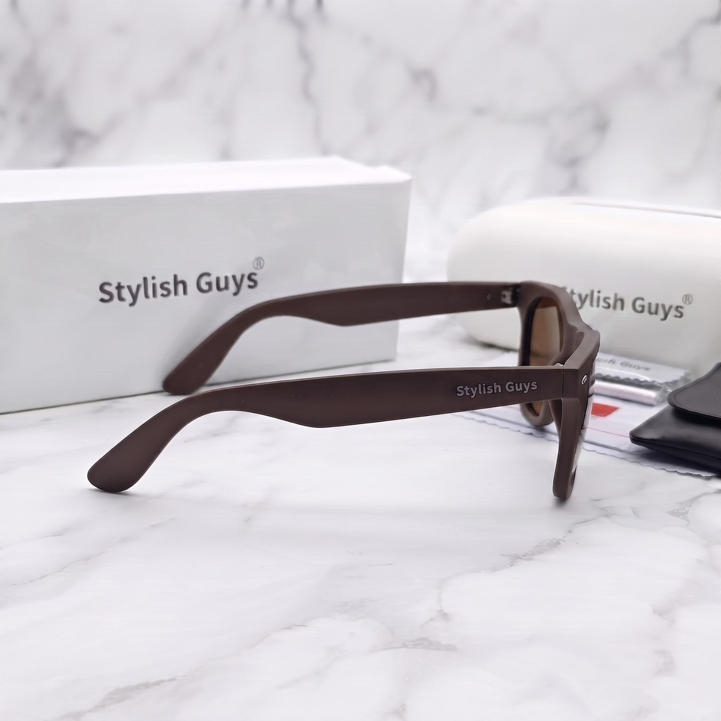 Sunglasses For Men With Brown Glass & Brown Frame 2140 Wayfarer Sunglass By Sunglasses Deal