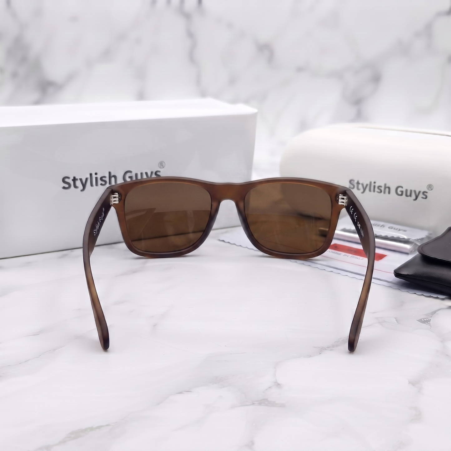 Sunglasses For Men With Brown Glass & Brown Frame 2140 Wayfarer Sunglass By Sunglasses Deal