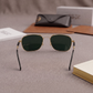 Sunglasses For Men With Black Glass & Golden Frame 1208 Square Sunglass By Sunglasses Deal