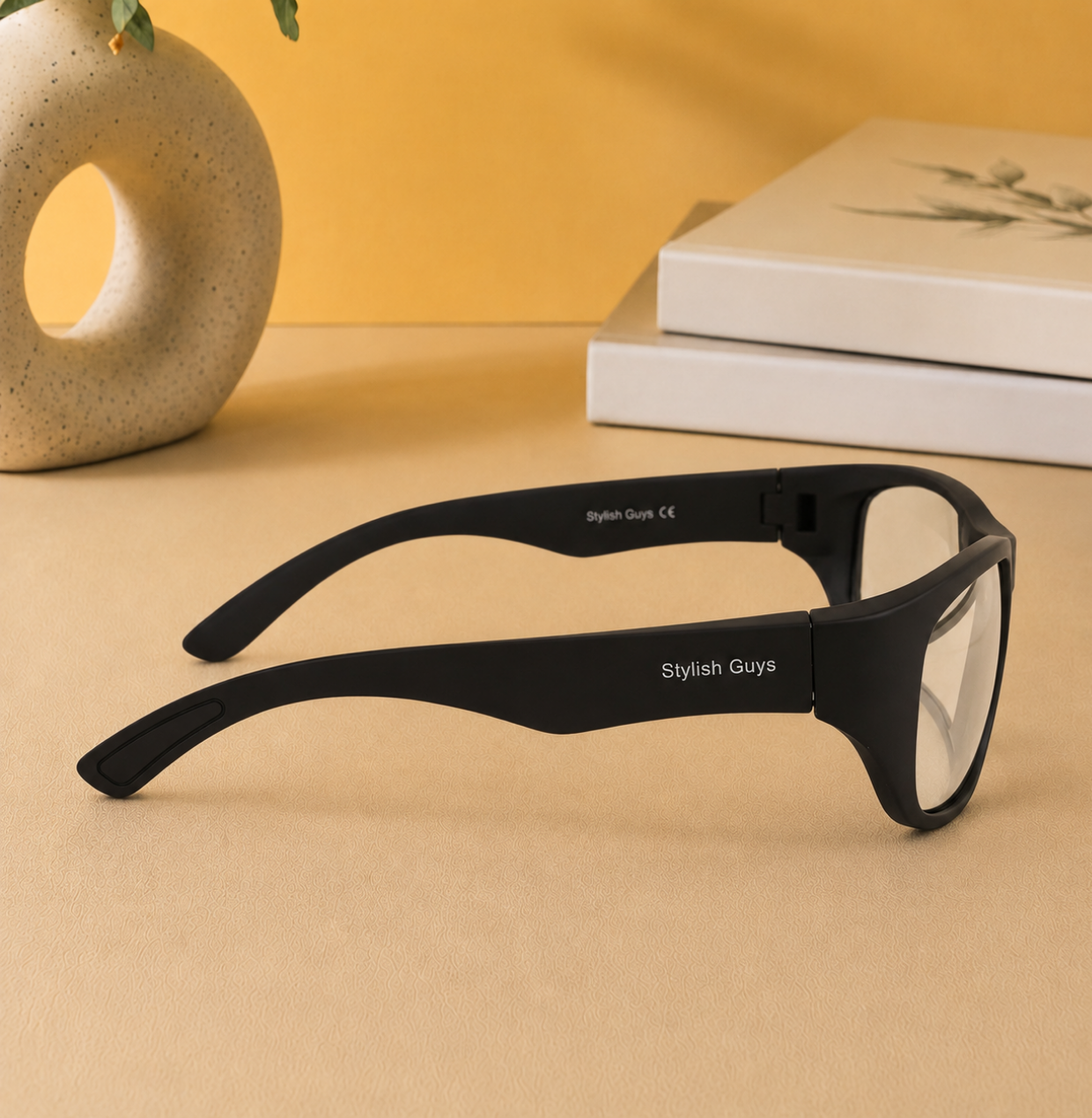 Sunglasses For Men With Clear Glass & Black Frame 2053 Sport Sunglass By Sunglasses Deal