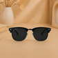 Sunglasses For Men With Black Glass & Black Frame 3016 Club Master Sunglass By Sunglasses Deal
