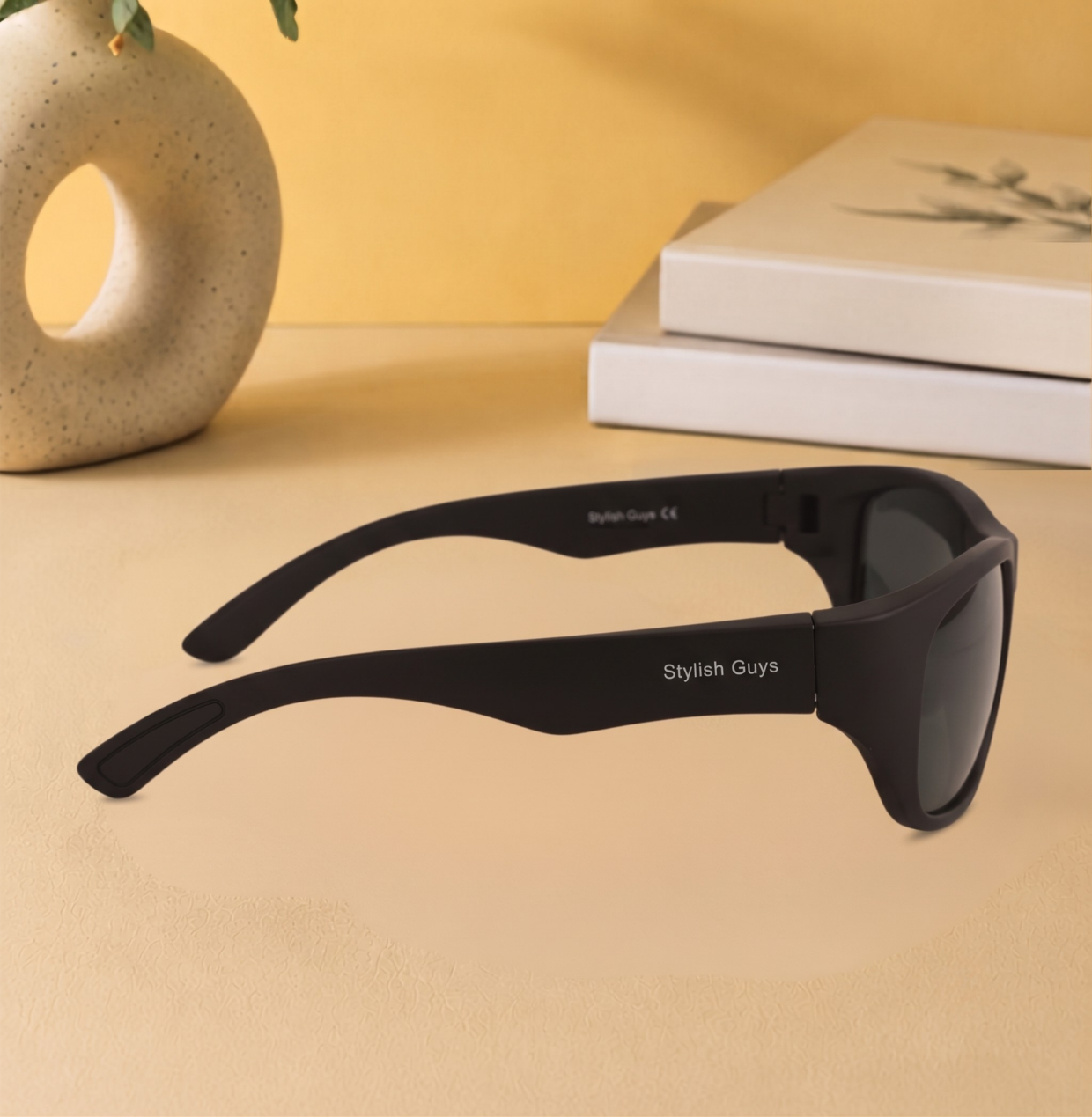 Sunglasses For Men With Black Glass & Black Frame 2053 Sport Sunglass By Sunglasses Deal