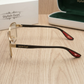 Sunglasses For Men With Clear Glass & Golden Frame 07 Square Polarized Sunglass By Sunglasses Deal