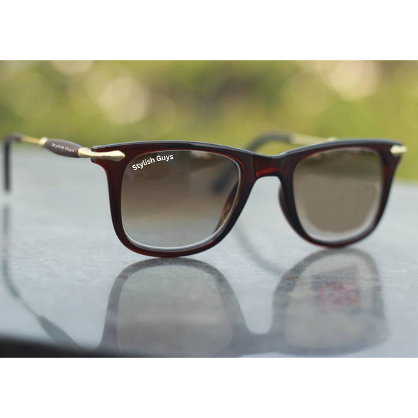 New Fancy Latest Fix Nosed Trending Square With Spring Ingis Flexible Frame Hot Favourite Sunglass For Men, Women & Unisex. ( SG - 2148 )