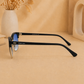 Sunglasses For Men With Blue Shade Glass & Golden Frame 3016 Club Master Sunglass By Sunglasses Deal