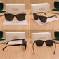 Sunglasses For Men With Black Glass & Black Frame 4708 Square Sunglass By Sunglasses Deal