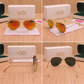 Sunglasses For Men With Orange Mercury Glass & Golden Frame 3026 Aviator Sunglass By Sunglasses Deal